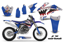 Load image into Gallery viewer, Dirt Bike Graphics Kit Decal Wrap For Yamaha WR250F 2007-2014 WR450F 2007-2011 WARHAWK BLUE-atv motorcycle utv parts accessories gear helmets jackets gloves pantsAll Terrain Depot