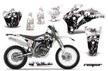 Load image into Gallery viewer, Dirt Bike Graphics Kit Decal Wrap For Yamaha WR250F 2007-2014 WR450F 2007-2011 REAPER WHITE-atv motorcycle utv parts accessories gear helmets jackets gloves pantsAll Terrain Depot