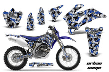 Load image into Gallery viewer, Dirt Bike Graphics Kit Decal Wrap For Yamaha WR250F 2007-2014 WR450F 2007-2011 URBAN CAMO BLUE-atv motorcycle utv parts accessories gear helmets jackets gloves pantsAll Terrain Depot