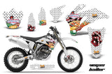 Dirt Bike Graphics Kit Decal Wrap For Yamaha WR250F 2007-2014 WR450F 2007-2011 VEGAS WHITE
