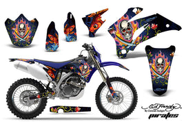 Dirt Bike Graphics Kit Decal Wrap For Yamaha WR250F 2007-2014 WR450F 2007-2011 EDHP BLUE-atv motorcycle utv parts accessories gear helmets jackets gloves pantsAll Terrain Depot