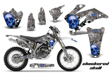 Load image into Gallery viewer, Graphics Kit Decal Wrap + # Plates For Yamaha WR250F 2007-2014 WR450F 2007-2011 CHECKERED BLUE-atv motorcycle utv parts accessories gear helmets jackets gloves pantsAll Terrain Depot