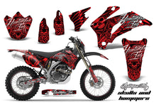 Load image into Gallery viewer, Graphics Kit Decal Wrap + # Plates For Yamaha WR250F 2007-2014 WR450F 2007-2011 HISH RED-atv motorcycle utv parts accessories gear helmets jackets gloves pantsAll Terrain Depot