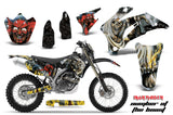 Graphics Kit Decal Wrap + # Plates For Yamaha WR250F 2007-2014 WR450F 2007-2011 IM NOTB