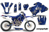 Dirt Bike Graphics Kit Decal Wrap For Yamaha WR 250F/400F/426F 1998-2002 CAMOPLATE BLUE