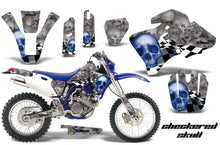 Load image into Gallery viewer, Dirt Bike Graphics Kit Decal Wrap For Yamaha WR 250F/400F/426F 1998-2002 CHECKERED BLUE-atv motorcycle utv parts accessories gear helmets jackets gloves pantsAll Terrain Depot