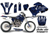 Dirt Bike Graphics Kit Decal Wrap For Yamaha WR 250F/400F/426F 1998-2002 HISH BLUE