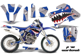 Dirt Bike Graphics Kit Decal Wrap For Yamaha WR 250F/400F/426F 1998-2002 WARHAWK BLUE-atv motorcycle utv parts accessories gear helmets jackets gloves pantsAll Terrain Depot