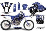 Dirt Bike Graphics Kit Decal Wrap For Yamaha WR 250F/400F/426F 1998-2002 REAPER BLUE