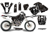 Dirt Bike Graphics Kit Decal Wrap For Yamaha WR 250F/400F/426F 1998-2002 REAPER BLACK