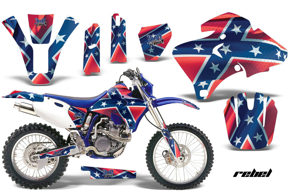 Dirt Bike Graphics Kit Decal Wrap For Yamaha WR 250F/400F/426F 1998-2002 REBEL-atv motorcycle utv parts accessories gear helmets jackets gloves pantsAll Terrain Depot