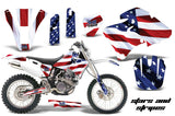 Dirt Bike Graphics Kit Decal Wrap For Yamaha WR 250F/400F/426F 1998-2002 USA FLAG