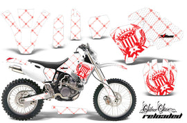Dirt Bike Graphics Kit Decal Wrap For Yamaha WR 250F/400F/426F 1998-2002 RELOADED RED WHITE-atv motorcycle utv parts accessories gear helmets jackets gloves pantsAll Terrain Depot