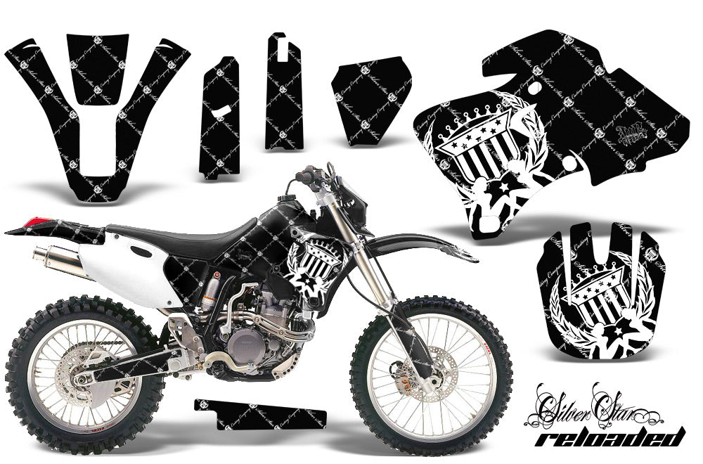 Dirt Bike Graphics Kit Decal Wrap For Yamaha WR 250F/400F/426F 1998-2002 RELOADED WHITE BLACK-atv motorcycle utv parts accessories gear helmets jackets gloves pantsAll Terrain Depot
