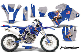 Dirt Bike Graphics Kit Decal Wrap For Yamaha WR 250F/400F/426F 1998-2002 TBOMBER BLUE-atv motorcycle utv parts accessories gear helmets jackets gloves pantsAll Terrain Depot