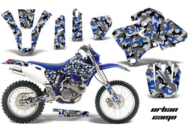 Dirt Bike Graphics Kit Decal Wrap For Yamaha WR 250F/400F/426F 1998-2002 URBAN CAMO BLUE-atv motorcycle utv parts accessories gear helmets jackets gloves pantsAll Terrain Depot