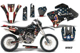 Graphics Kit Decal Wrap + # Plates For Yamaha WR 250F/400F/426F 1998-2002 WW2 BOMBER