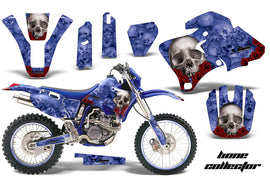Graphics Kit Decal Wrap + # Plates For Yamaha WR 250F/400F/426F 1998-2002 BONES BLUE-atv motorcycle utv parts accessories gear helmets jackets gloves pantsAll Terrain Depot