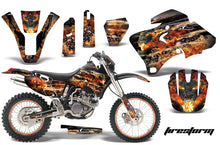 Load image into Gallery viewer, Graphics Kit Decal Wrap + # Plates For Yamaha WR 250F/400F/426F 1998-2002 FIRESTORM BLACK-atv motorcycle utv parts accessories gear helmets jackets gloves pantsAll Terrain Depot