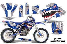 Graphics Kit Decal Wrap + # Plates For Yamaha WR 250F/400F/426F 1998-2002 WARHAWK BLUE-atv motorcycle utv parts accessories gear helmets jackets gloves pantsAll Terrain Depot