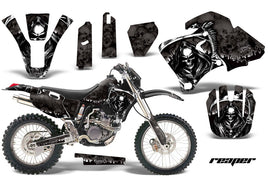 Graphics Kit Decal Wrap + # Plates For Yamaha WR 250F/400F/426F 1998-2002 REAPER BLACK-atv motorcycle utv parts accessories gear helmets jackets gloves pantsAll Terrain Depot