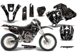 Graphics Kit Decal Wrap + # Plates For Yamaha WR 250F/400F/426F 1998-2002 REAPER BLACK