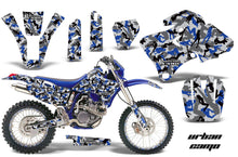 Load image into Gallery viewer, Graphics Kit Decal Wrap + # Plates For Yamaha WR 250F/400F/426F 1998-2002 URBAN CAMO BLUE-atv motorcycle utv parts accessories gear helmets jackets gloves pantsAll Terrain Depot