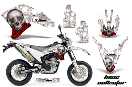 Dirt Bike Decal Graphics Kit Wrap For Yamaha WR250R WR250X 2007-2016 BONES WHITE-atv motorcycle utv parts accessories gear helmets jackets gloves pantsAll Terrain Depot
