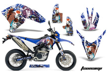 Load image into Gallery viewer, Dirt Bike Decal Graphics Kit Wrap For Yamaha WR250R WR250X 2007-2016 TSUNAMI BLUE-atv motorcycle utv parts accessories gear helmets jackets gloves pantsAll Terrain Depot