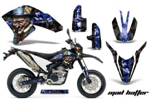 Load image into Gallery viewer, Dirt Bike Decal Graphics Kit Wrap For Yamaha WR250R WR250X 2007-2016 HATTER BLUE BLACK-atv motorcycle utv parts accessories gear helmets jackets gloves pantsAll Terrain Depot
