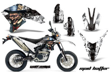 Load image into Gallery viewer, Dirt Bike Decal Graphics Kit Wrap For Yamaha WR250R WR250X 2007-2016 HATTER BLACK WHITE-atv motorcycle utv parts accessories gear helmets jackets gloves pantsAll Terrain Depot