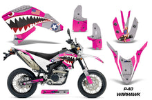 Load image into Gallery viewer, Dirt Bike Decal Graphics Kit Wrap For Yamaha WR250R WR250X 2007-2016 WARHAWK PINK-atv motorcycle utv parts accessories gear helmets jackets gloves pantsAll Terrain Depot