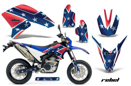 Dirt Bike Decal Graphics Kit Wrap For Yamaha WR250R WR250X 2007-2016 REBEL-atv motorcycle utv parts accessories gear helmets jackets gloves pantsAll Terrain Depot