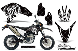 Dirt Bike Decal Graphics Kit Wrap For Yamaha WR250R WR250X 2007-2016 RELOADED WHITE BLACK-atv motorcycle utv parts accessories gear helmets jackets gloves pantsAll Terrain Depot