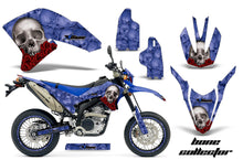Load image into Gallery viewer, Graphics Kit Decals Sticker Wrap + # Plates For Yamaha WR250R WR250X 2007-2016 BONES BLUE-atv motorcycle utv parts accessories gear helmets jackets gloves pantsAll Terrain Depot