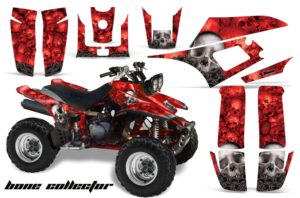ATV Graphics Kit Quad Decal Wrap For Yamaha Warrior YFM350X 1987-2004 BONES RED-atv motorcycle utv parts accessories gear helmets jackets gloves pantsAll Terrain Depot