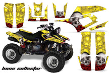Load image into Gallery viewer, ATV Graphics Kit Quad Decal Wrap For Yamaha Warrior YFM350X 1987-2004 BONES YELLOW-atv motorcycle utv parts accessories gear helmets jackets gloves pantsAll Terrain Depot