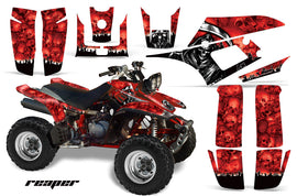 ATV Graphics Kit Quad Decal Wrap For Yamaha Warrior YFM350X 1987-2004 REAPER RED-atv motorcycle utv parts accessories gear helmets jackets gloves pantsAll Terrain Depot