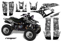 Load image into Gallery viewer, ATV Graphics Kit Quad Decal Wrap For Yamaha Warrior YFM350X 1987-2004 REAPER SILVER-atv motorcycle utv parts accessories gear helmets jackets gloves pantsAll Terrain Depot