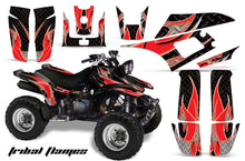Load image into Gallery viewer, ATV Graphics Kit Quad Decal Wrap For Yamaha Warrior YFM350X 1987-2004 TRIBAL RED BLACK-atv motorcycle utv parts accessories gear helmets jackets gloves pantsAll Terrain Depot