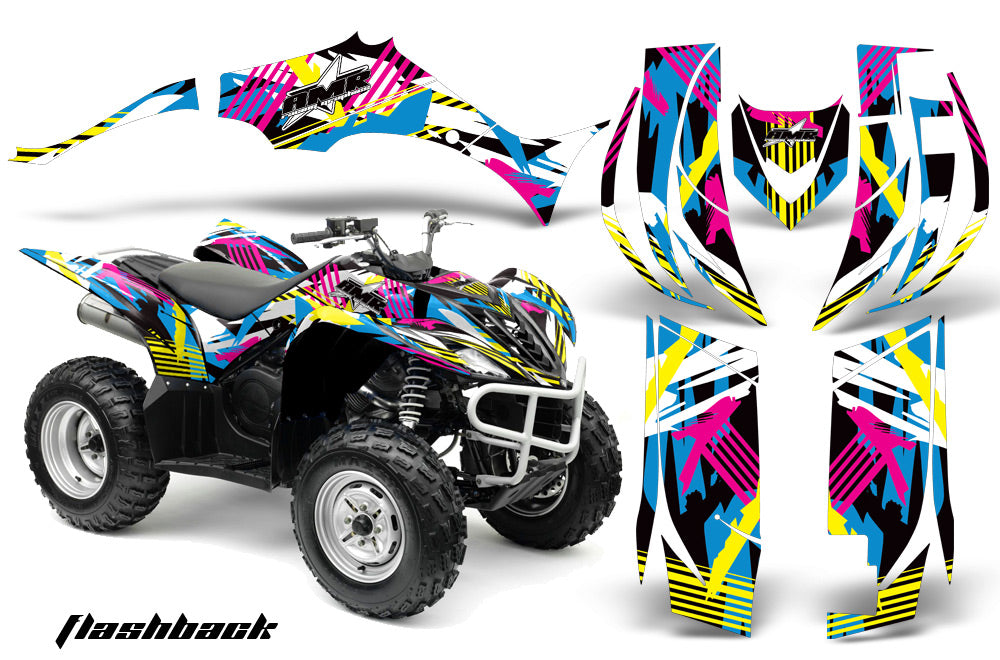 ATV Decal Graphic Kit Quad Sticker Wrap For Yamaha Wolverine 450 2006-2012 FLASHBACK-atv motorcycle utv parts accessories gear helmets jackets gloves pantsAll Terrain Depot