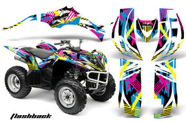 ATV Decal Graphic Kit Quad Sticker Wrap For Yamaha Wolverine 450 2006-2012 FLASHBACK-atv motorcycle utv parts accessories gear helmets jackets gloves pantsAll Terrain Depot