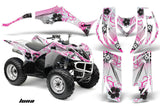 ATV Decal Graphic Kit Quad Sticker Wrap For Yamaha Wolverine 450 2006-2012 LUNA PINK