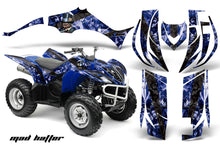 Load image into Gallery viewer, ATV Decal Graphic Kit Quad Sticker Wrap For Yamaha Wolverine 450 2006-2012 HATTER BLUE BLACK-atv motorcycle utv parts accessories gear helmets jackets gloves pantsAll Terrain Depot