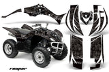 ATV Decal Graphic Kit Quad Sticker Wrap For Yamaha Wolverine 450 2006-2012 REAPER BLACK