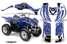 Load image into Gallery viewer, ATV Decal Graphic Kit Quad Sticker Wrap For Yamaha Wolverine 450 2006-2012 REAPER BLUE-atv motorcycle utv parts accessories gear helmets jackets gloves pantsAll Terrain Depot