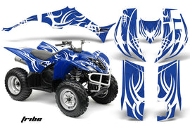 ATV Decal Graphic Kit Quad Sticker Wrap For Yamaha Wolverine 450 2006-2012 TRIBE BLUE WHITE-atv motorcycle utv parts accessories gear helmets jackets gloves pantsAll Terrain Depot