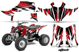 ATV Graphics Kit Quad Decal Sticker Wrap For Yamaha YFZ450RSE 2014-2016 ATTACK RED