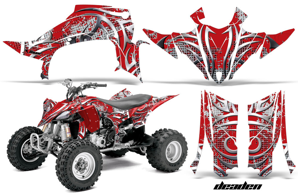 ATV Graphics Kit Quad Decal Sticker Wrap For Yamaha YFZ450RSE 2014-2016 DEADEN RED-atv motorcycle utv parts accessories gear helmets jackets gloves pantsAll Terrain Depot