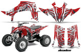 ATV Graphics Kit Quad Decal Sticker Wrap For Yamaha YFZ450RSE 2014-2016 DEADEN RED